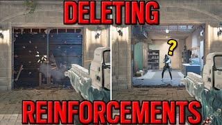 CHEATERS CAN NOW DELETE REINFORCEMENTS