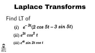 4. Laplace Transforms | Problem#1 | Complete Concept