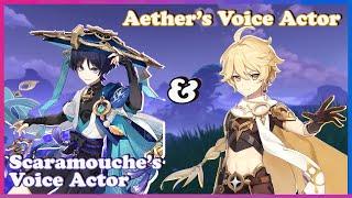 Aether's Voice Actor Pulls for Scaramouche (With Scaramouche's Voice Actor)
