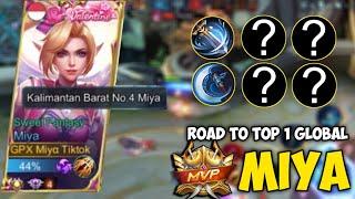 SAVAGE MIYA INSPIRE INSANE DAMAGE FULL ATTACK SPEED & CRITICAL | TOP GLOBAL MIYA - MLBB