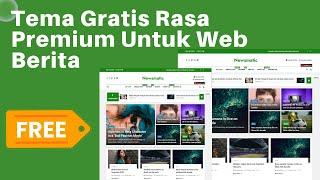 TEMA WEBSITE BERITA GRATIS RASA PROFESIONAL