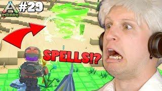 MASTER WAND MAGIC.. STRONGEST SPELL IN THE GAME!?  Scythe Plays PixARK #29