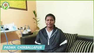 PADMA SHARES HER BACK PAIN EXPERIENCE AT NISARGA HOSPITAL SIRSI