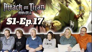 The Female Titan : Parent's React (Anime Noobs) - Attack on Titan 1x17