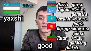 Basic, common words in Uzbek language. Learning Uzbek / الكلمات الشائعة / Özbekçede yaygın kelimeler