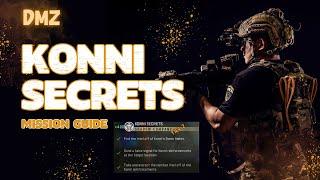 KONNI SECRETS | DMZ SEASON 5 MISSION GUIDE | SHADOW COMPANY TIER 2 STORY MISSION