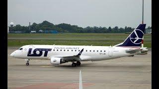 LOT Polish Airlines Warsaw to Szczecin Full Flight (No Cuts) (SP-LIB)