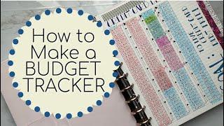 How to Make a DEBT or SAVINGS TRACKER Tutorial | Budget Tool for SINKING FUNDS or DEBT PAYOFF