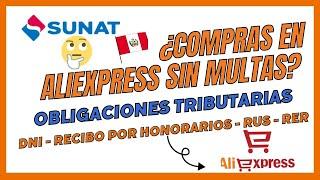 Cómo Importar de Aliexpress Este 2024 - SIN MULTAS SUNAT - RUC