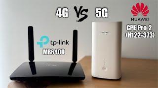 4G Tp-Link Router Vs Huawei 5g Pro2 Router