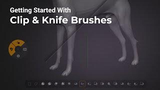 12 - ZBrush for iPad - Selection, Clipping and Knife Brushes