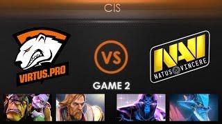 Virtus.pro vs Natus Vincere Game 2 - Kiev Major CIS Qualifier: Playoffs - @LDdota @BTSGoDz