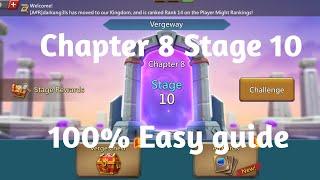 Lords mobile Vergeway chapter 8 stage 10 easiest guide