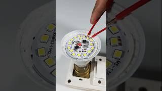 Simply Led bulb repair    #ledbulbrepairkesekre #ledbulb #howto #electricsolution #short #shorts