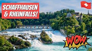 EXPLORING SCHAFFHAUSEN & THE RHEINFALL | Europe's most powerful waterfall (& it's in Switzerland!)