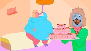 История из жизни анимация СИЛЬНО ПОТОЛСТЕЛА фидеризм.World's Heaviest Woman Attempts To Lose Weight