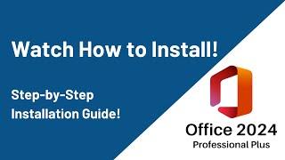 Quick Installation Guide for Office 2024 Professional Plus - MyCodes24