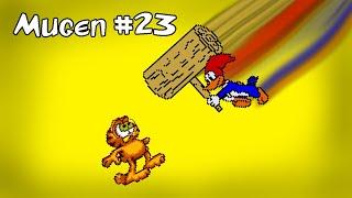 Mugen #23: Garfield vs Woody Woodpecker