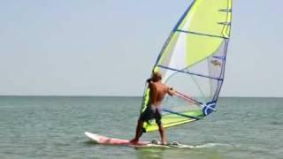 Windsurfing  Light Wind Freestyle.avi