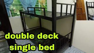 Paano gumawa ng double deck, Sukat ng double deck single bed at presyo ng materyales