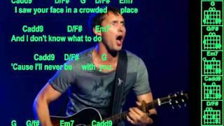 James Blunt - You're Beautiful - Original - Chords & Lyrics