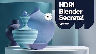 Blender HDRI lighting tutorial (with secrets)