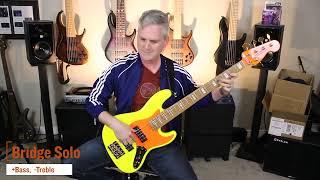 Fender MonoNeon Jazz Bass V Companion Video #fender #mononeon #bassgear