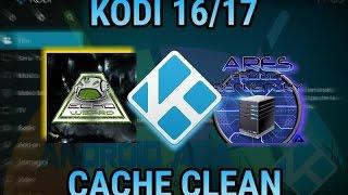 KODI 16/17: COME PULIRE LA CACHE (ARES WIZARD & ECHO WIZARD)