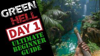 GREEN HELL -2024 // BEGINNERS GUIDE // DAY 1 TUTORIAL TIPS & TRICKS