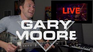Guitar Teacher REACTS: GARY MOORE "Parisienne Walkways" LIVE  (buckle up)