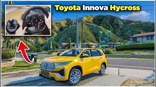 GTA 5 | Driving Toyota Innova Hycross | Logitech G29 | Hindi Commentary Gameplay #33