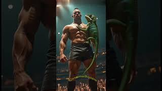 "Unleash the Beast: CinemaScope Ultimate Muscle Man-Animal Fusion Inspires Strength and Courage!"