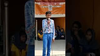 Speech about fundamental rights during Constitution Day @BePositiveThamizha