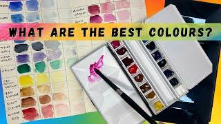 The Best COLOURS To Buy Starting Watercolour