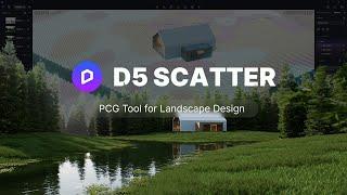 D5 Scatter Tutorial | How to use this procedural landscape scatter tool?