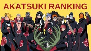 Naruto - Ranking the Akatsuki From Weakest to Strongest