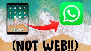(JAILBREAK) How To Install Whatsapp On Ipad (Not Web Version)