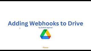 Drive Webhooks | Nodejs | Google Cloud | Resource Change