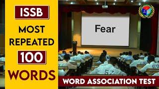 Word Association Test (Set 2)  |  WAT  | Original Words | ISSB |  Ex-ISSB Psychologist