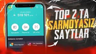 Sarmoyasiz pul ishlash uchun TOP 2 ta sayt | Internetda Sarmoyasiz pul ishlash 2024 | Sarmoyasiz pul