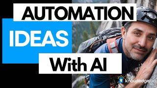 Automation Ideas with AI using Zapier and GPTs