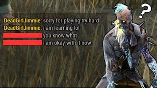 This survivor was mad at me until they found out who I was....
