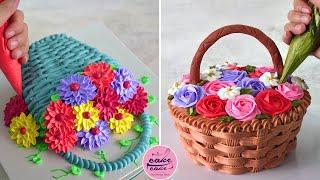 Top 5+ Amazing Flower Basket Cake For Cake Lovers and New Cake Decorations Today | Part 449