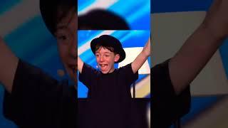 Wow!! The whole audience  cheard him|Little magician is crying |#worldhub #americasgottalent #magic