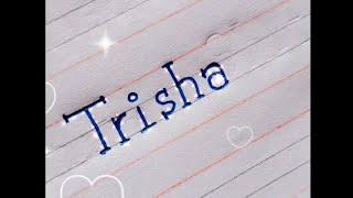 Trisha name status.. #shorts