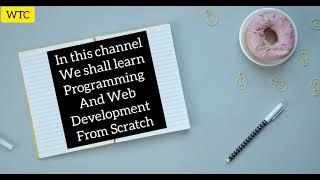 Learn to code and web development step by step...