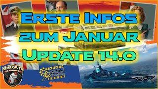 Das kommt Im Januar! ️ Erste Infos Update 14.0 in World of Warships 