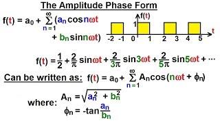 Electrical Engineering: Ch 18: Fourier Series (11 of 35) The Amplitude Phase Form