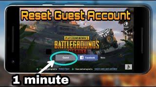 Pubg Guest Account Kaise Wapis Laye | How to Reset Pubg Mobile Guest Account | #pubgmobile