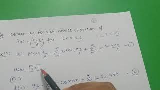 Lecture 5 Fourier series : change of Interval